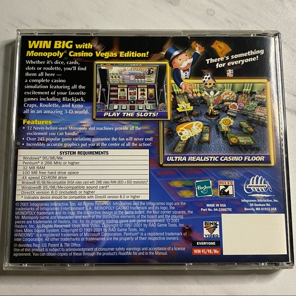 Monopoly Casino: Vegas Edition (PC, 2001) - Picture 6 of 8